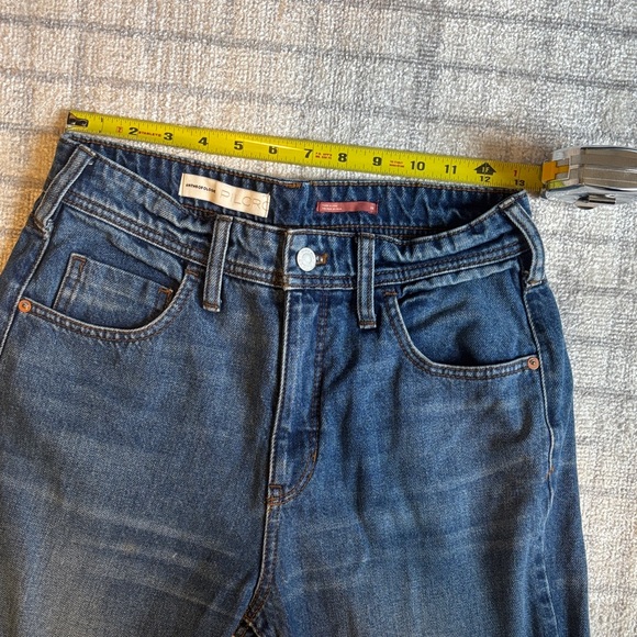 Pilcro Dark Blue Men's Straight Jeans - Picture 5 of 8